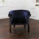 Fauteuil Chesterfield Radley - Velours Oxford