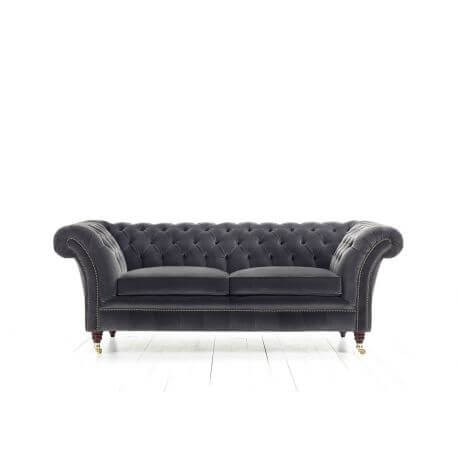 Chesterfield Drummond 3 places - Velours Slate