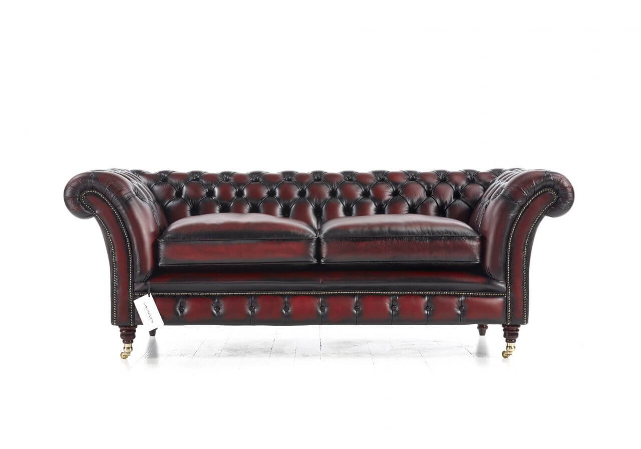 Canapé Chesterfield Rouge Drummond