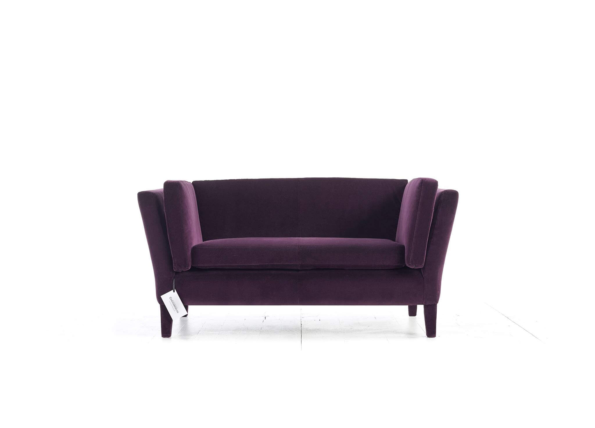 Canapé anglais Shoredish en velours violet